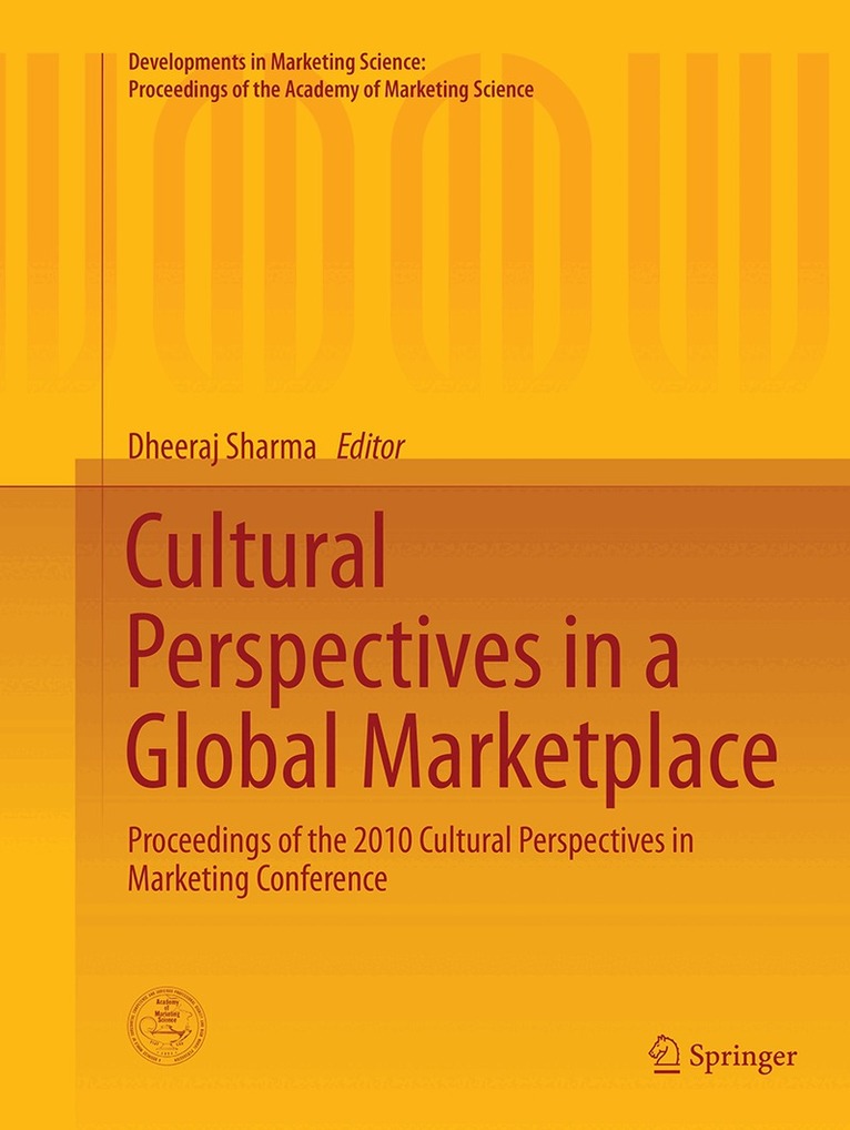 Dheeraj Sharma - Cultural Perspectives in a Global Marketplace, Häftad. Tillgänglighet: Lägg i varukorg