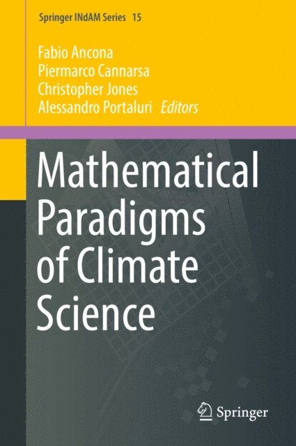 Alessandro Portaluri, Christopher Jones, Piermarco Cannarsa, Fabio Ancona - Mathematical Paradigms of Climate Science, E-bok