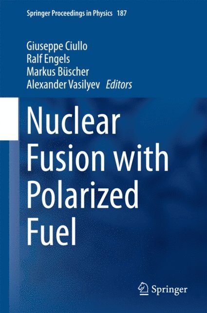 Alexander Vasilyev, Markus Buscher, Ralf Engels, Giuseppe Ciullo - Nuclear Fusion with Polarized Fuel, E-bok