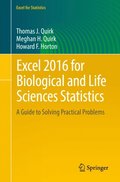Excel 2016 for Biological and Life Sciences Statistics