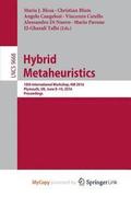 Hybrid Metaheuristics : 10th International Workshop, HM 2016, Plymouth, UK, June 8-10, 2016, Proceedings