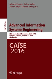 Advanced Information Systems Engineering