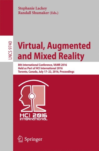 Randall Shumaker, Stephanie Lackey - Virtual, Augmented and Mixed Reality, E-bok