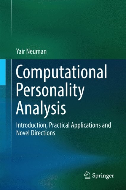 Yair Neuman - Computational Personality Analysis, E-bok