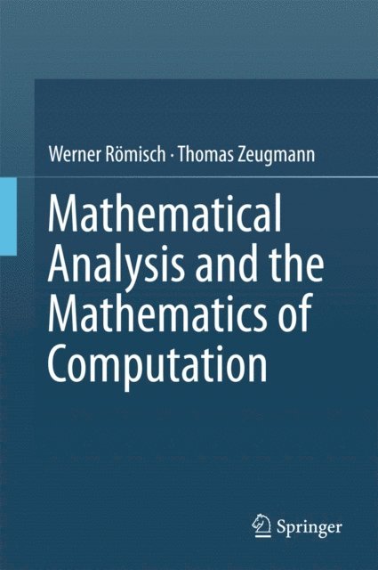 Thomas Zeugmann, Werner Romisch - Mathematical Analysis and the Mathematics of Computation, E-bok