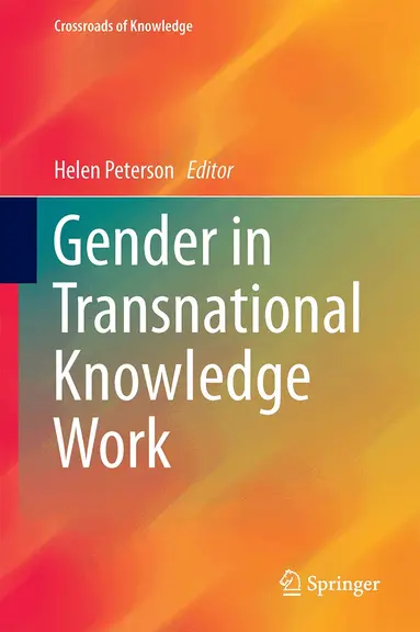 Helen Peterson - Gender in Transnational Knowledge Work, Inbunden