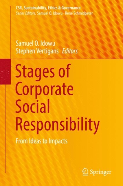 Stephen Vertigans, Samuel O. Idowu - Stages of Corporate Social Responsibility, E-bok