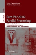 Euro-Par 2016: Parallel Processing