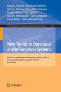 New Trends in Databases and Information Systems