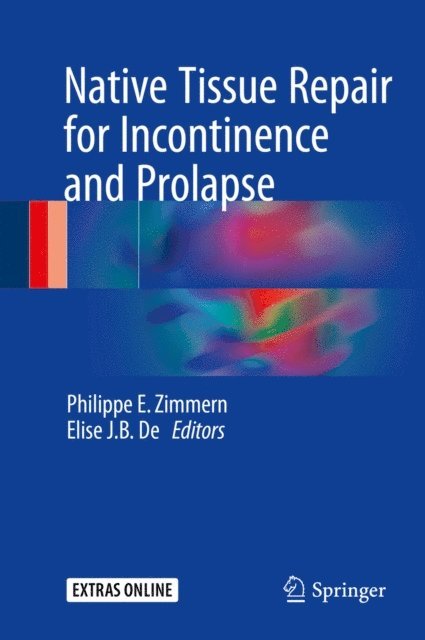 Elise J. B. De, Philippe E. Zimmern - Native Tissue Repair for Incontinence and Prolapse, E-bok