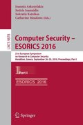 Computer Security  ESORICS 2016