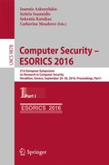 Computer Security - ESORICS 2016