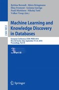 Machine Learning and Knowledge Discovery in Databases