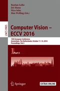 Computer Vision - ECCV 2016
