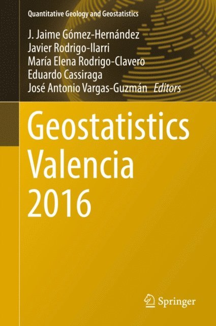 Jose Antonio Vargas-Guzman, Eduardo Cassiraga, Maria Elena Rodrigo-Clavero, Javier Rodrigo-Ilarri, J. Jaime Gomez-Hernandez - Geostatistics Valencia 2016, E-bok