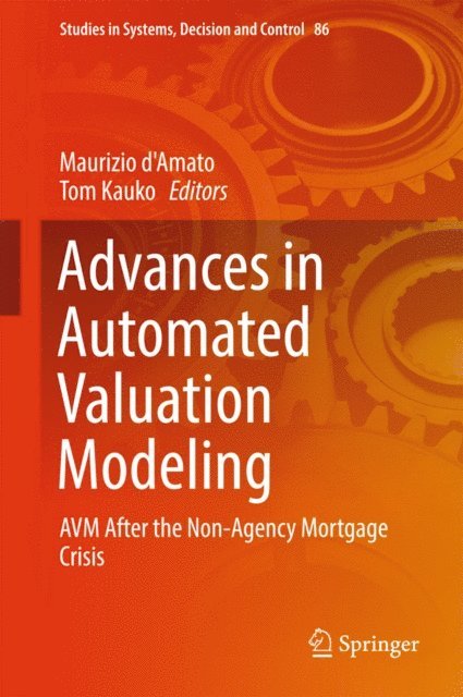 Tom Kauko, Maurizio d'Amato - Advances in Automated Valuation Modeling, E-bok