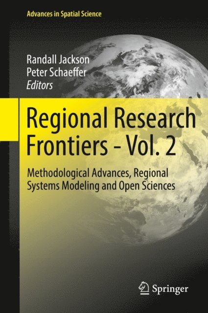 Peter Schaeffer, Randall Jackson - Regional Research Frontiers - Vol. 2, E-bok