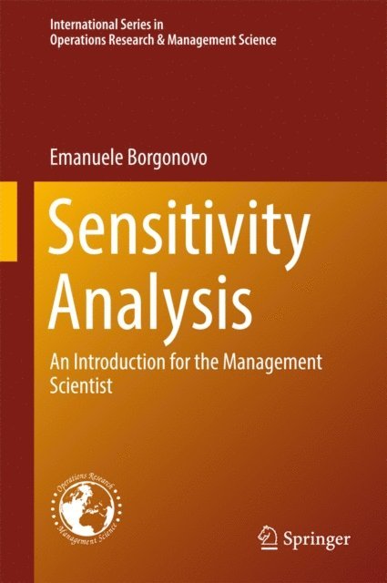 Emanuele Borgonovo - Sensitivity Analysis, E-bok