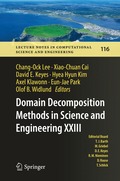 Domain Decomposition Methods in Science and Engineering XXIII