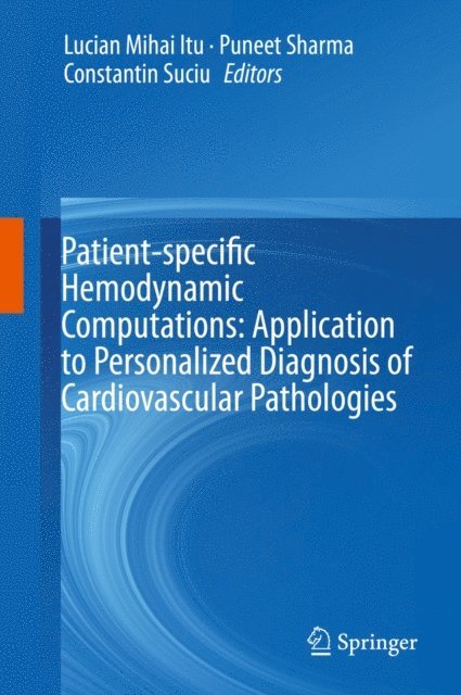 Constantin Suciu, Puneet Sharma, Lucian Mihai Itu - Patient-specific Hemodynamic Computations: Application to Personalized Diagnosis of Cardiovascular Pathologies, E-bok