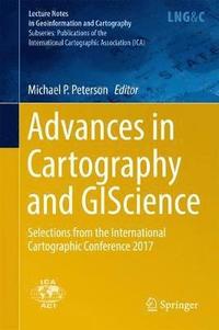 Advances in Cartography and GIScience
