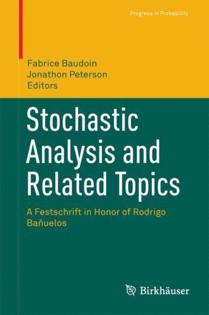 Jonathon Peterson, Fabrice Baudoin - Stochastic Analysis and Related Topics, E-bok