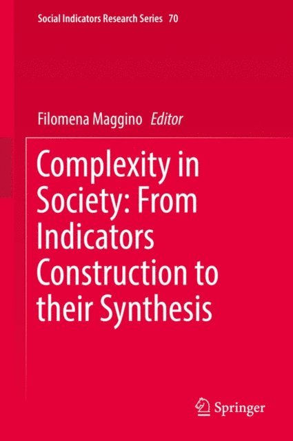 Filomena Maggino - Complexity in Society: From Indicators Construction to their Synthesis, E-bok