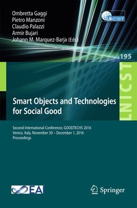 Smart Objects and Technologies for Social Good