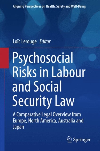 Loic Lerouge - Psychosocial Risks in Labour and Social Security Law, E-bok