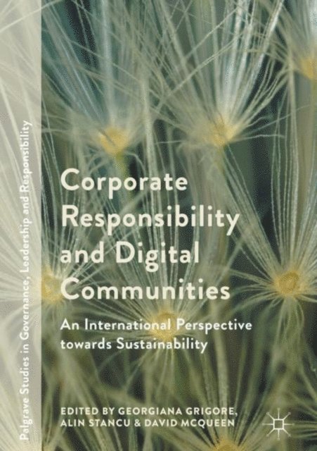 David McQueen, Alin Stancu, Georgiana Grigore - Corporate Responsibility and Digital Communities, E-bok
