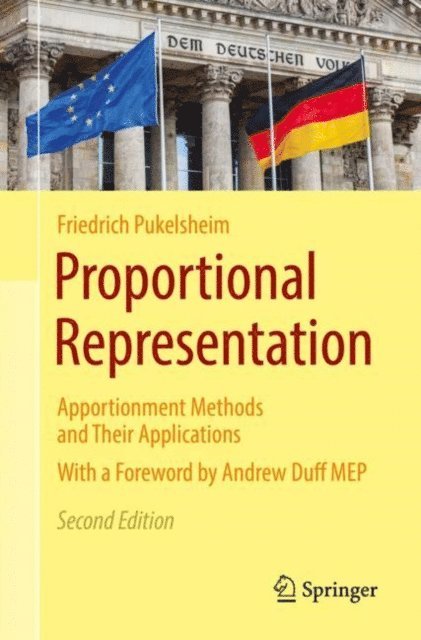 Friedrich Pukelsheim - Proportional Representation, E-bok