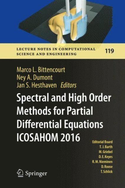 Jan S. Hesthaven, Ney A. Dumont, Marco L. Bittencourt - Spectral and High Order Methods for Partial Differential Equations ICOSAHOM 2016, E-bok