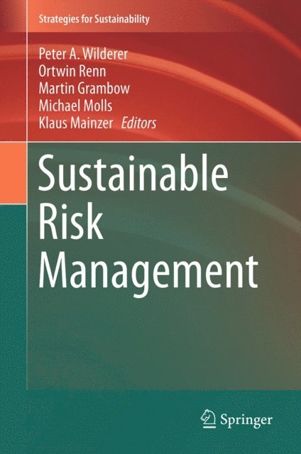 Klaus Mainzer, Michael Molls, Martin Grambow, Ortwin Renn, Peter A. Wilderer - Sustainable Risk Management, E-bok