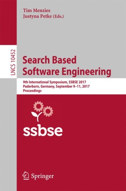 Justyna Petke, Tim Menzies - Search Based Software Engineering, E-bok