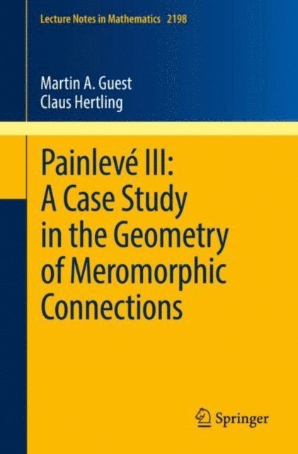 Claus Hertling, Martin A. Guest - Painleve III: A Case Study in the Geometry of Meromorphic Connections, E-bok