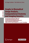 Graphs in Biomedical Image Analysis, Computational Anatomy and Imaging Genetics