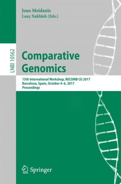 Luay Nakhleh, Joao Meidanis - Comparative Genomics, E-bok