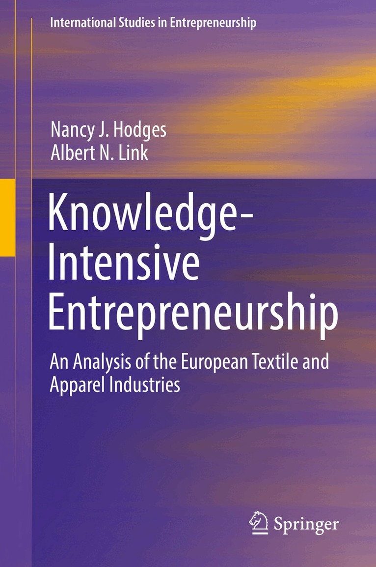 Nancy J. Hodges, Albert N. Link - Knowledge-Intensive Entrepreneurship, Inbunden