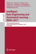 Intelligent Data Engineering and Automated Learning  IDEAL 2017