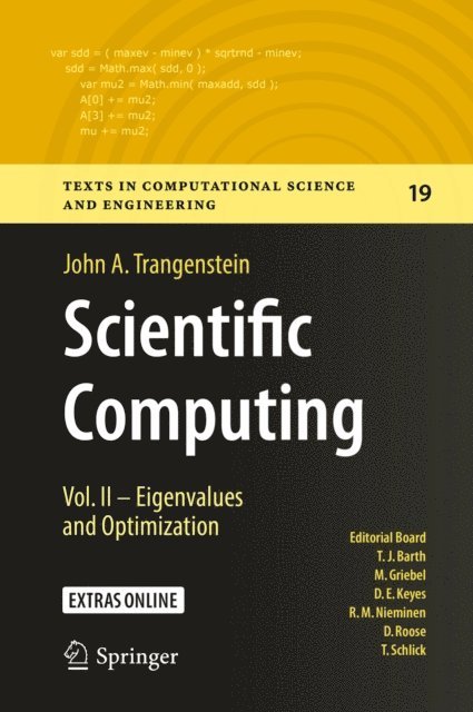 John A. Trangenstein - Scientific Computing, E-bok