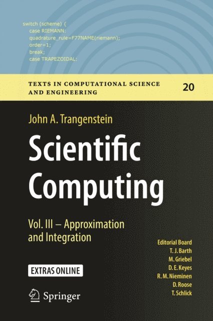John A. Trangenstein - Scientific Computing, E-bok