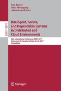 Intelligent, Secure, and Dependable Systems in Distributed and Cloud Environments