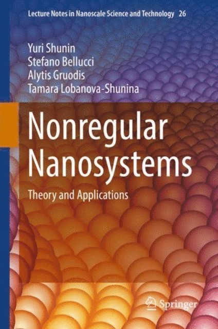 Tamara Lobanova-Shunina, Alytis Gruodis, Stefano Bellucci, Yuri Shunin - Nonregular Nanosystems, E-bok