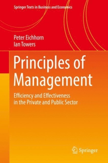 Ian Towers, Peter Eichhorn - Principles of Management, E-bok