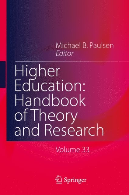 Michael B. Paulsen - Higher Education: Handbook of Theory and Research, E-bok