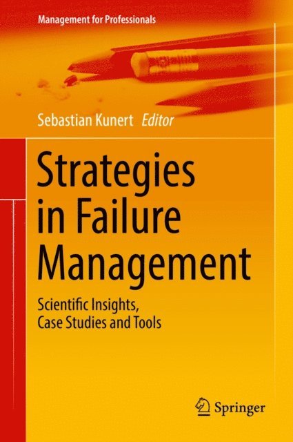 Sebastian Kunert - Strategies in Failure Management, E-bok