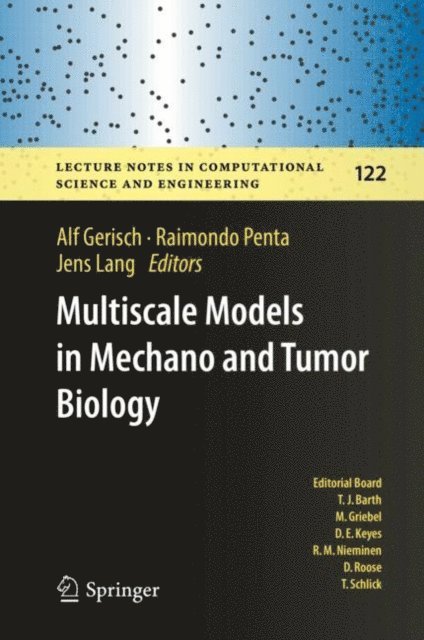 Jens Lang, Raimondo Penta, Alf Gerisch - Multiscale Models in Mechano and Tumor Biology, E-bok