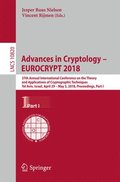 Advances in Cryptology  EUROCRYPT 2018