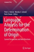 Language Analysis for the Determination of Origin
