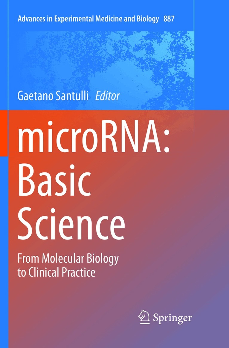 Gaetano Santulli - microRNA: Basic Science, Häftad. Tillgänglighet: Tillfälligt slut